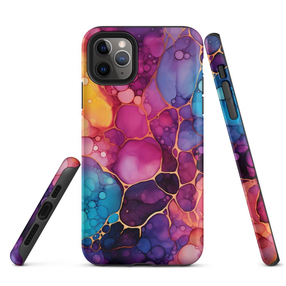 Liquid Crystals iPhone 11 Pro Max Tough Case 1 - Matte - https://ascensionemporium.net