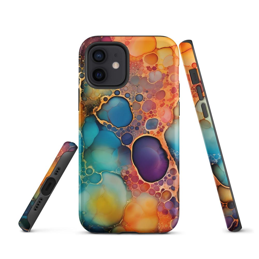 Liquid Crystals iPhone 12 Tough Case 2 - Matte - https://ascensionemporium.net