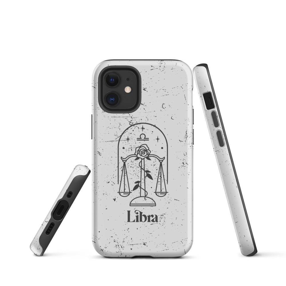 Libra Zodiac iPhone 12 mini Tough Case - Matte Finish - https://ascensionemporium.net