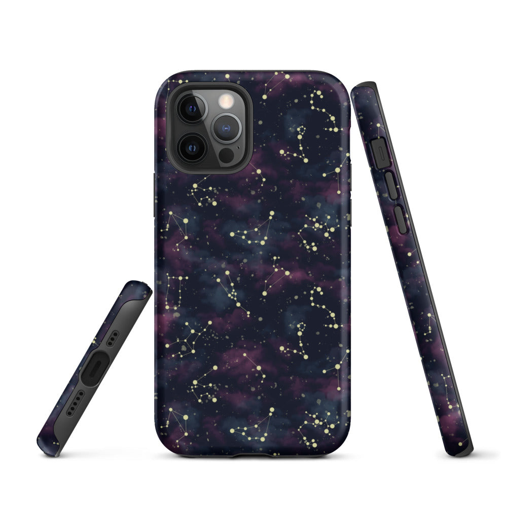 Star Constellations Tough Case for iPhone 12 Pro - Matte Finish - https://ascensionemporium.net