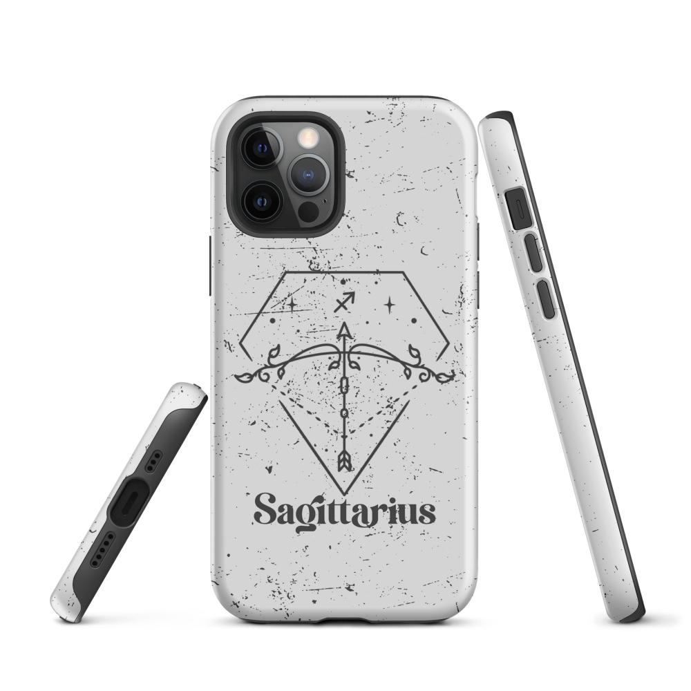 Sagittarius Zodiac iPhone 12 Pro Tough Case - Matte Finish - https://ascensionemporium.net