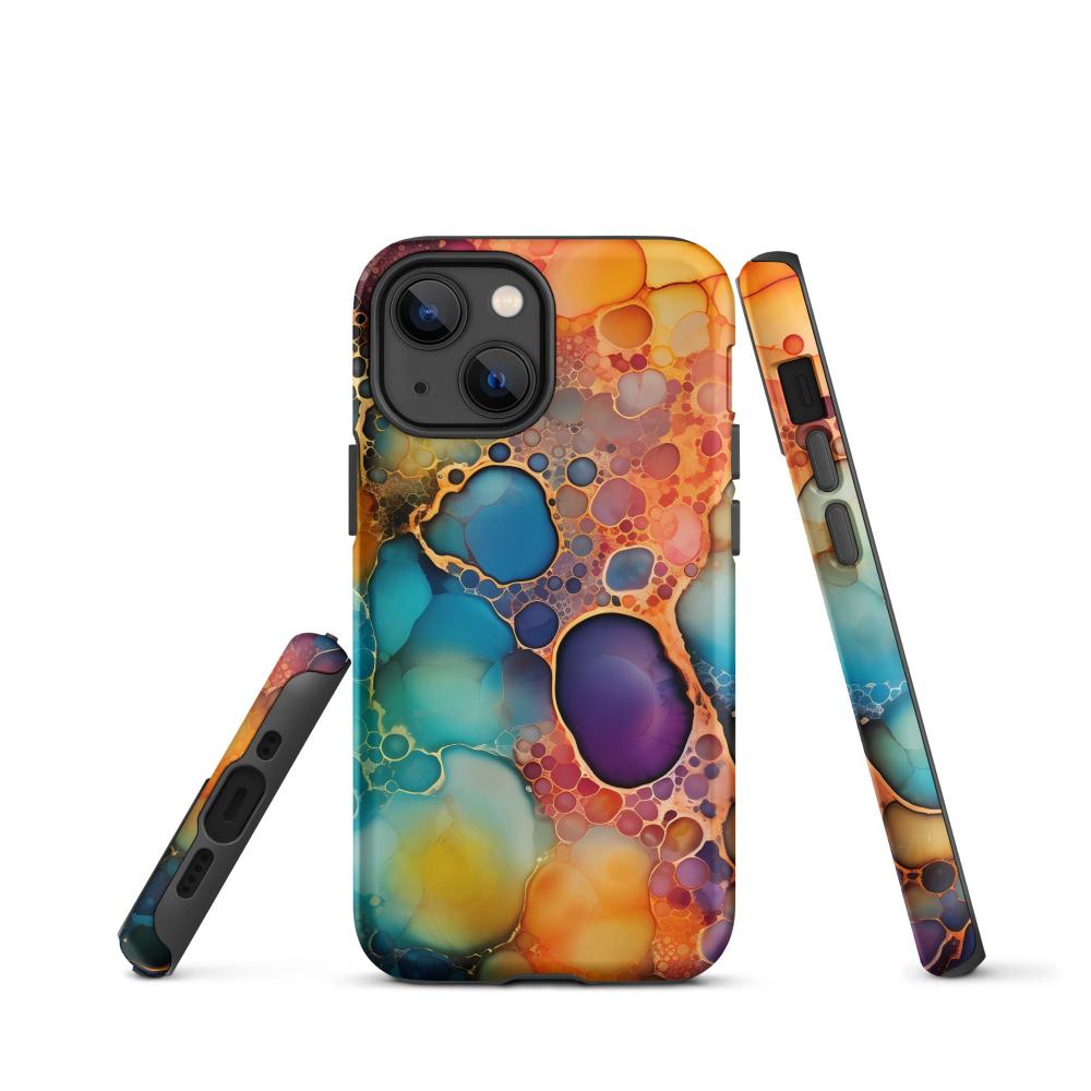 Liquid Crystals iPhone 13 mini Tough Case 2 - Matte - https://ascensionemporium.net