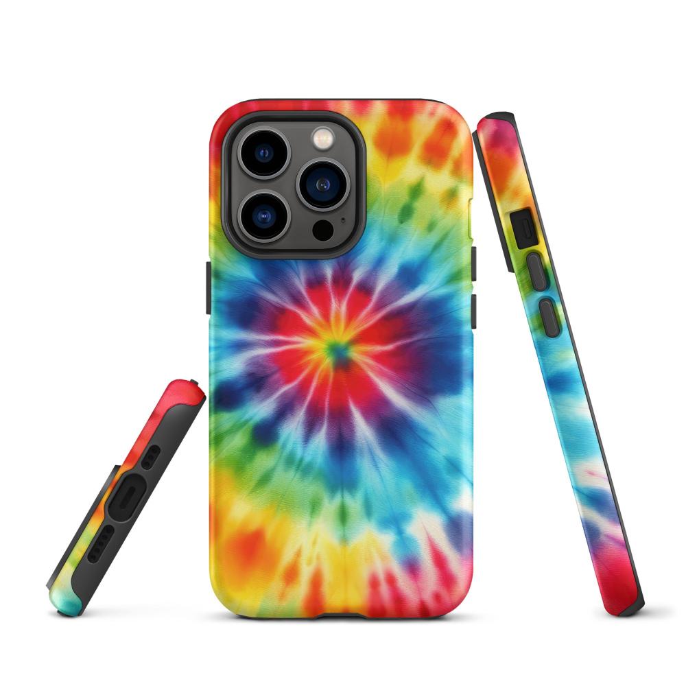 Tie Dye iPhone 13 Pro Tough Case - Glossy Finish - https://ascensionemporium.net