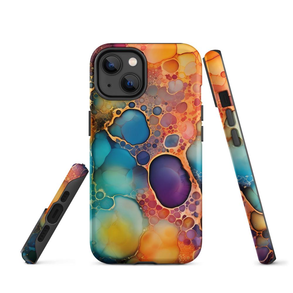 Liquid Crystals iPhone 14 Tough Case 2 - Matte - https://ascensionemporium.net