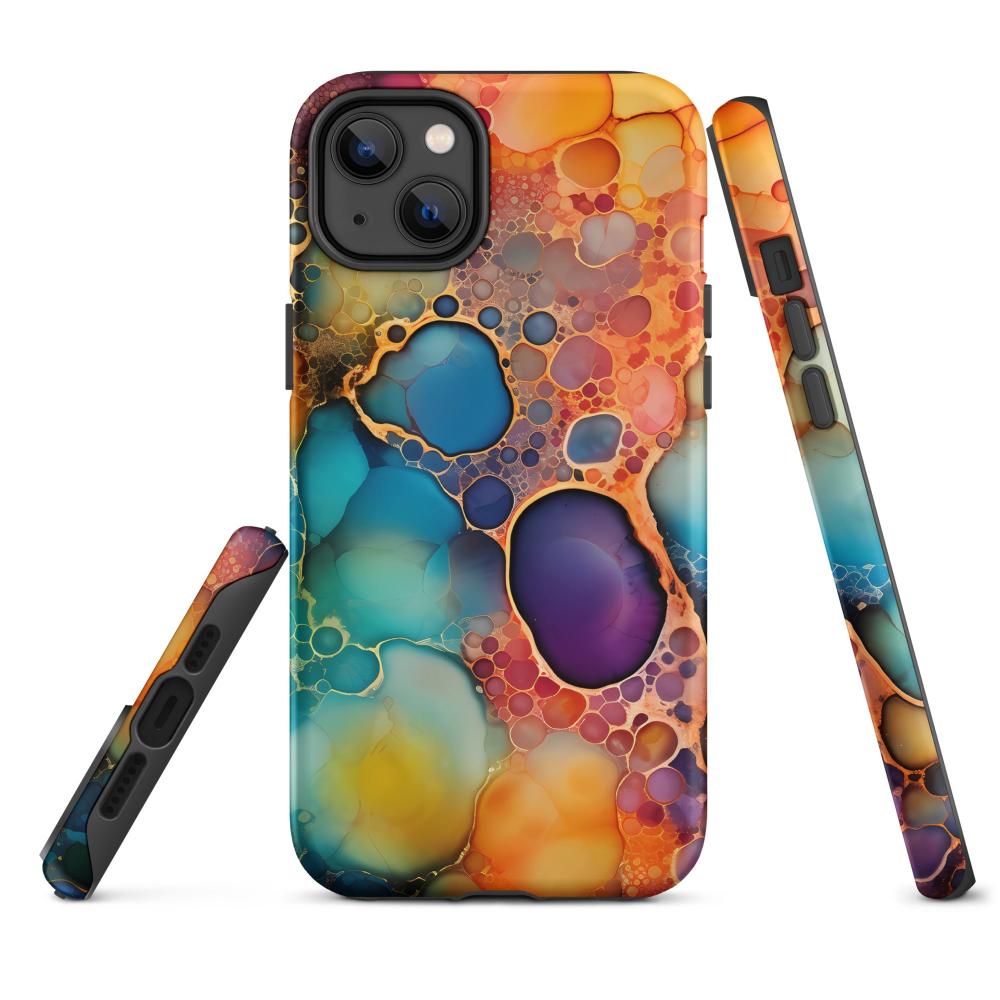 Liquid Crystals iPhone 14 Plus Tough Case 2 - Matte - https://ascensionemporium.net