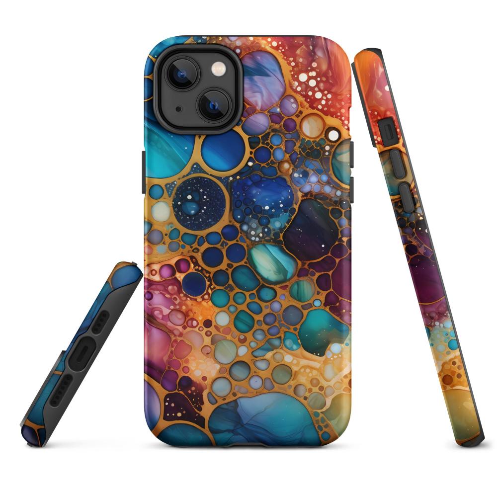 Liquid Crystals iPhone 14 Plus Tough Case 3 - Matte - https://ascensionemporium.net