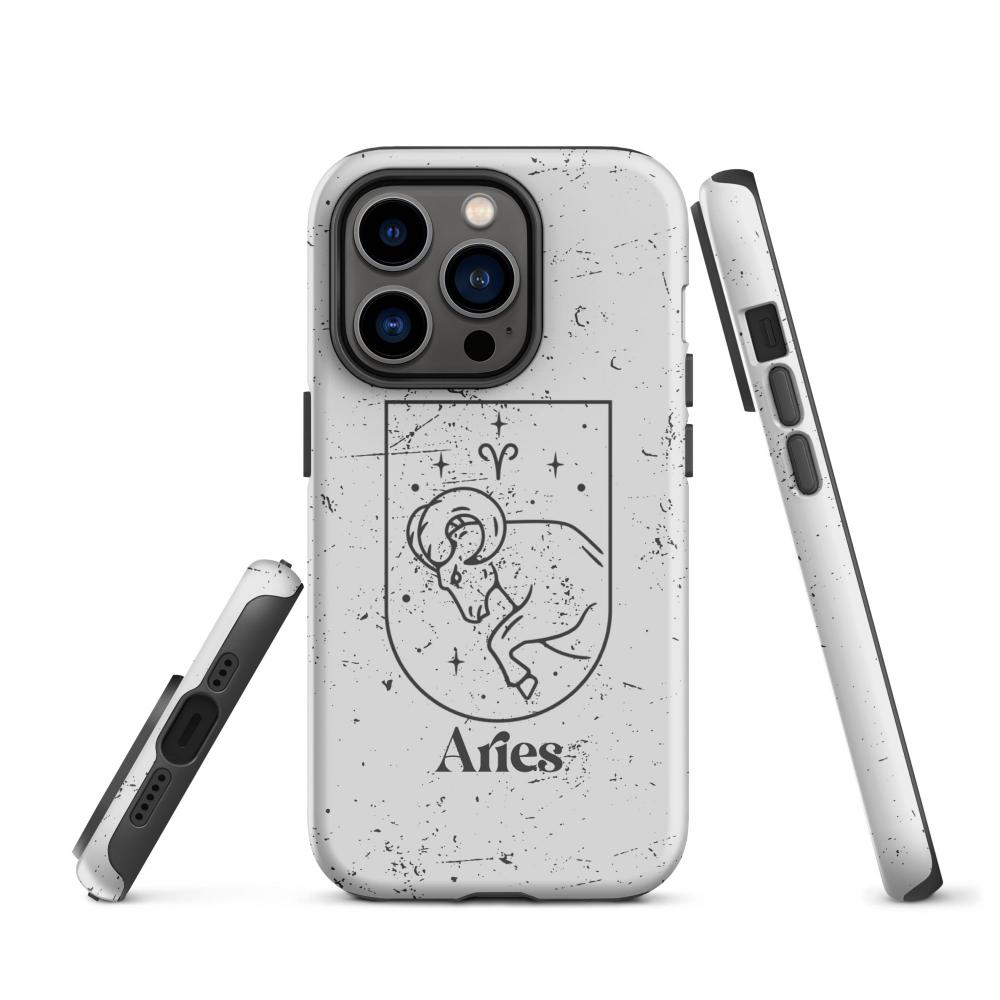 Aries Zodiac iPhone 14 Pro Tough Case - Matte Finish - https://ascensionemporium.net