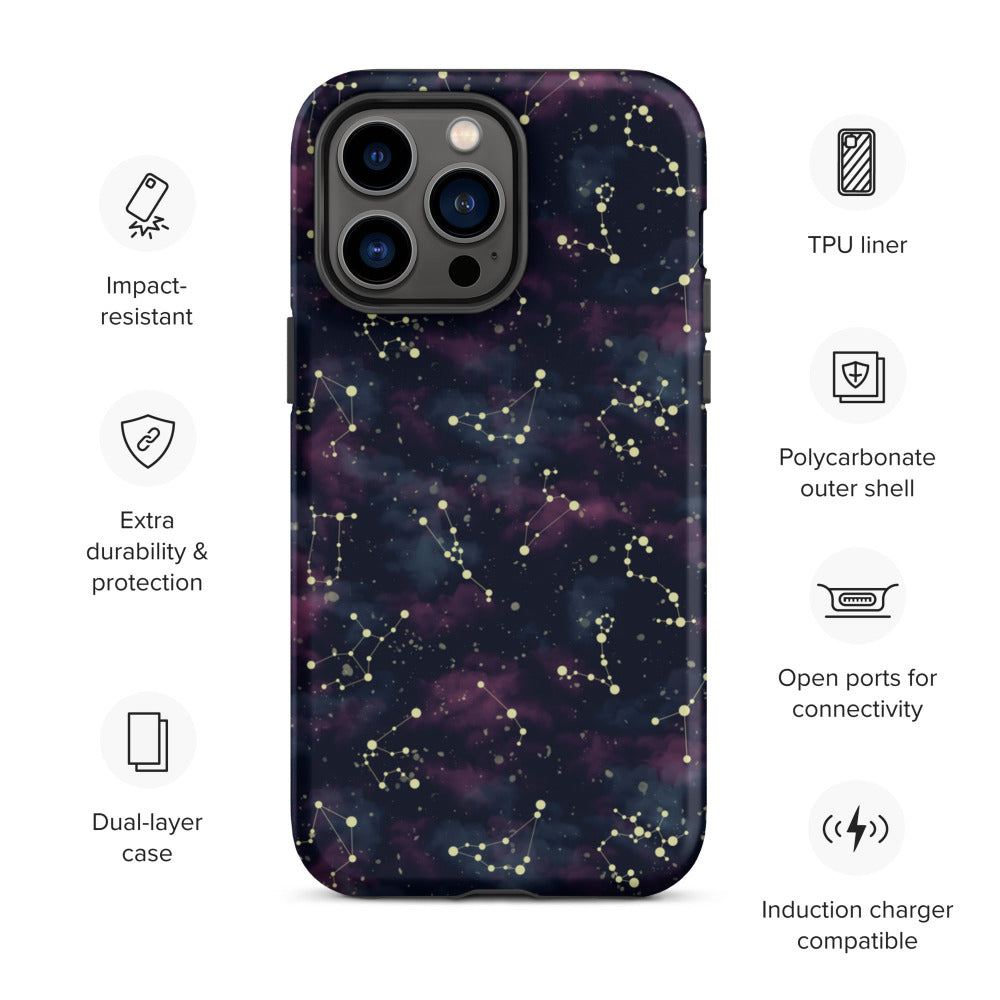 Star Constellations Tough Case for iPhone - https://ascensionemporium.net