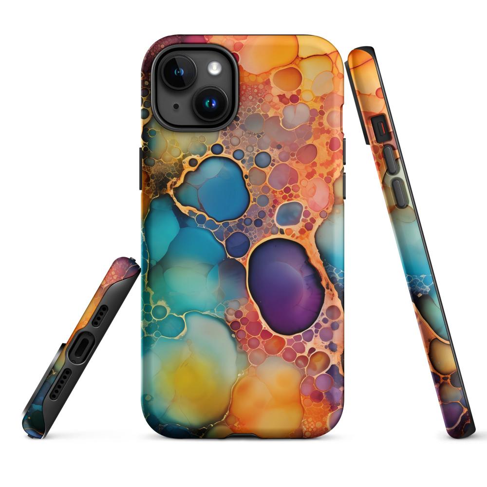 Liquid Crystals iPhone 15 Plus Tough Case 2 - Matte - https://ascensionemporium.net