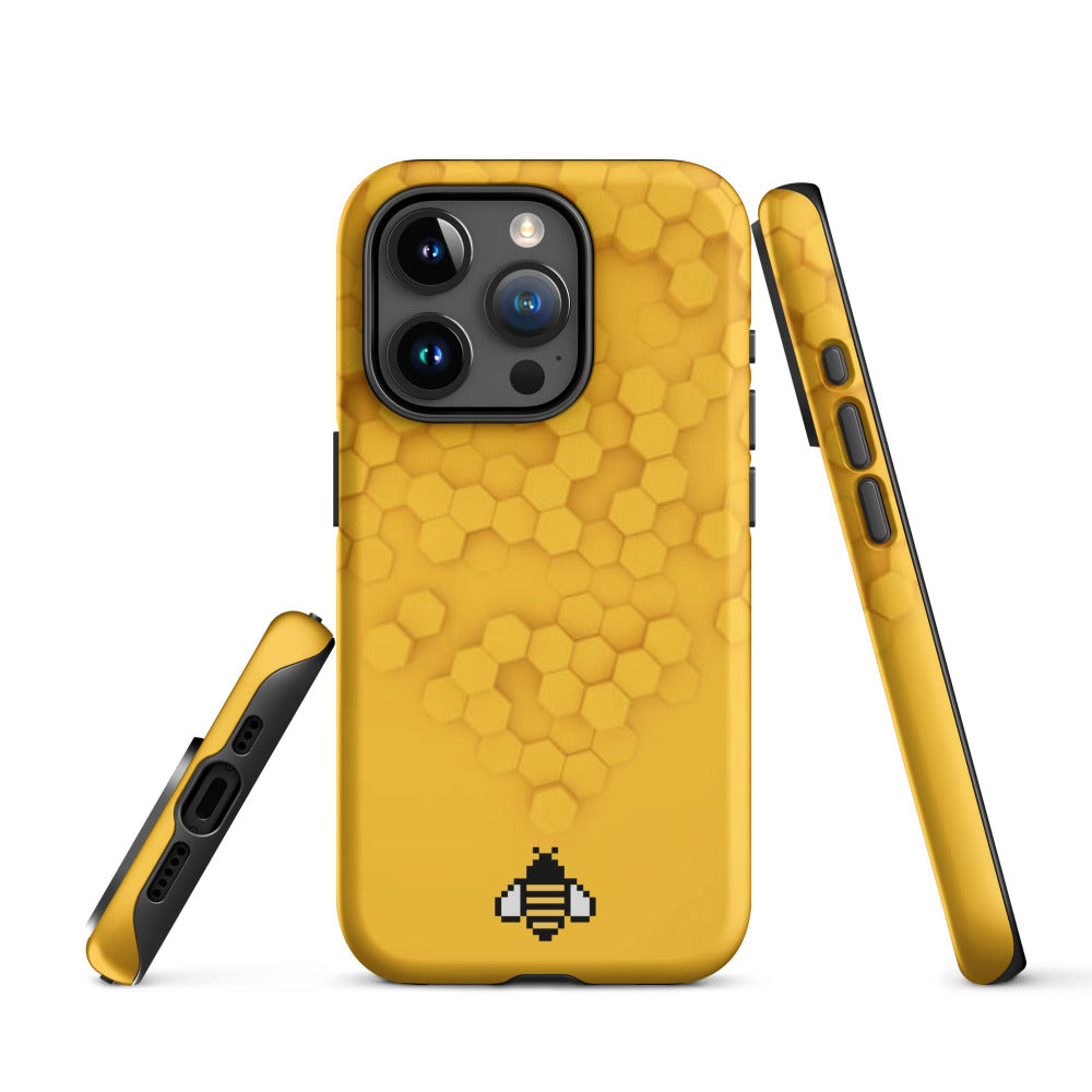 Honeycomb Tough Case for iPhone 15 Pro - Matte Finish - https://ascensionemporium.net