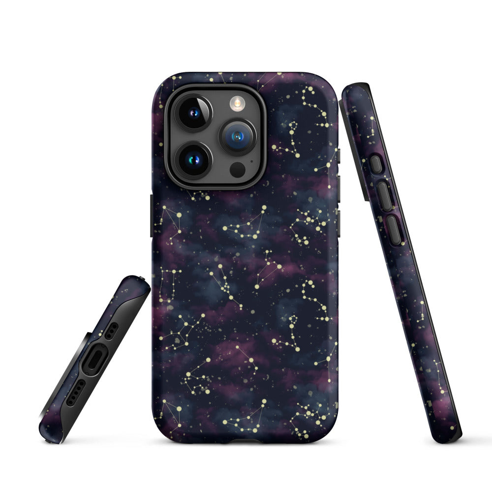 Star Constellations Tough Case for iPhone 15 Pro - Matte Finish - https://ascensionemporium.net