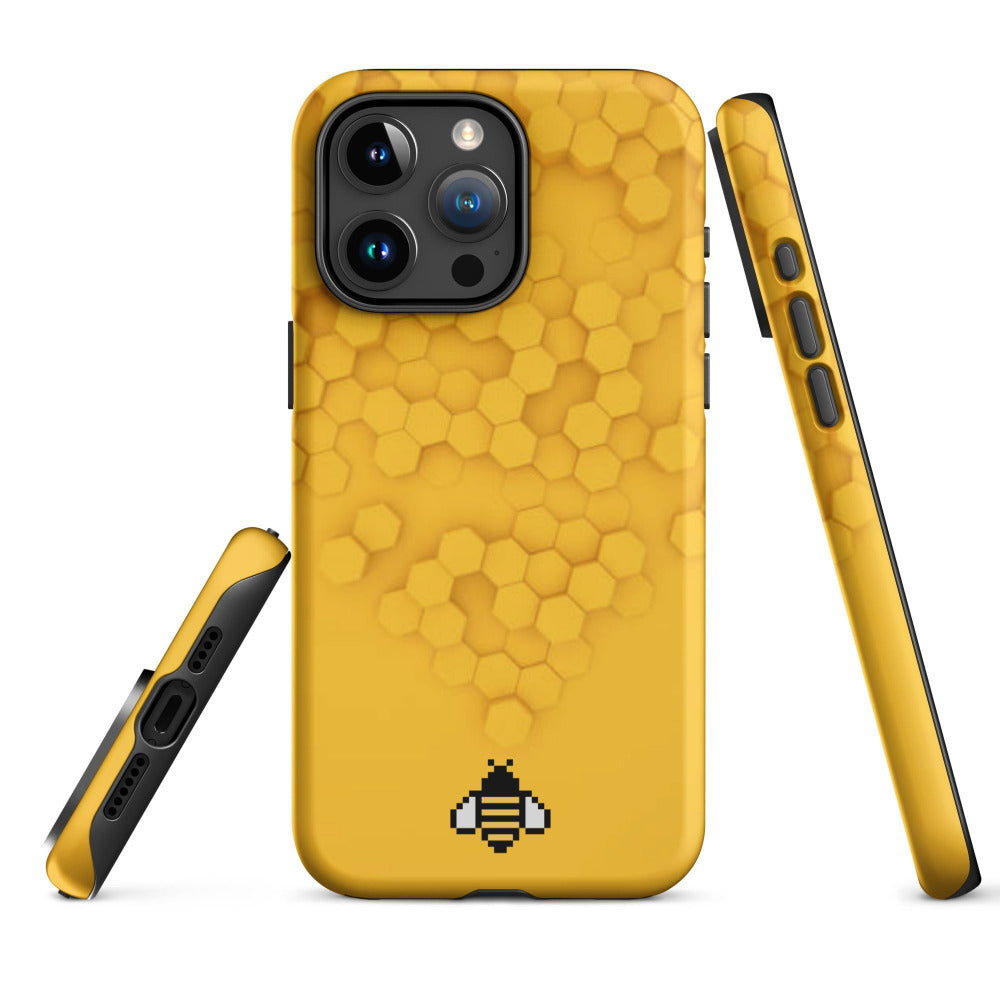 Honeycomb Tough Case for iPhone 15 Pro Max - Matte Finish - https://ascensionemporium.net