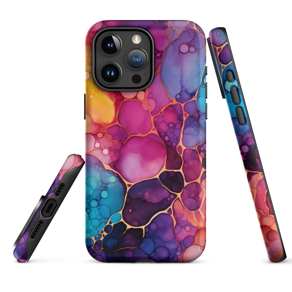 Liquid Crystals iPhone® Tough Case 1 - https://ascensionemporium.net