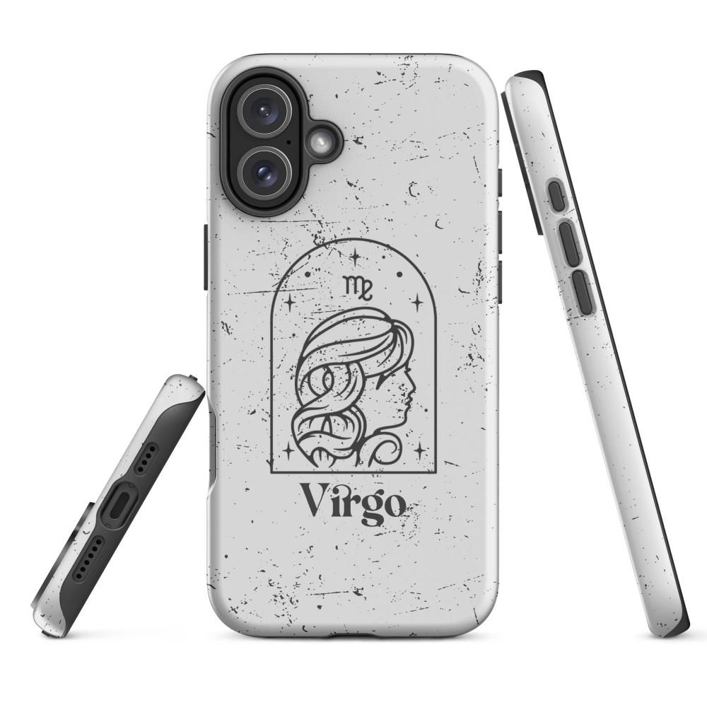 Virgo Zodiac iPhone 16 Plus Tough Case - Matte Finish - https://ascensionemporium.net