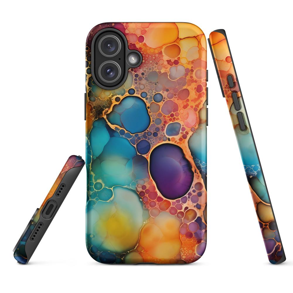 Liquid Crystals iPhone 16 Plus Tough Case 2 - Matte - https://ascensionemporium.net