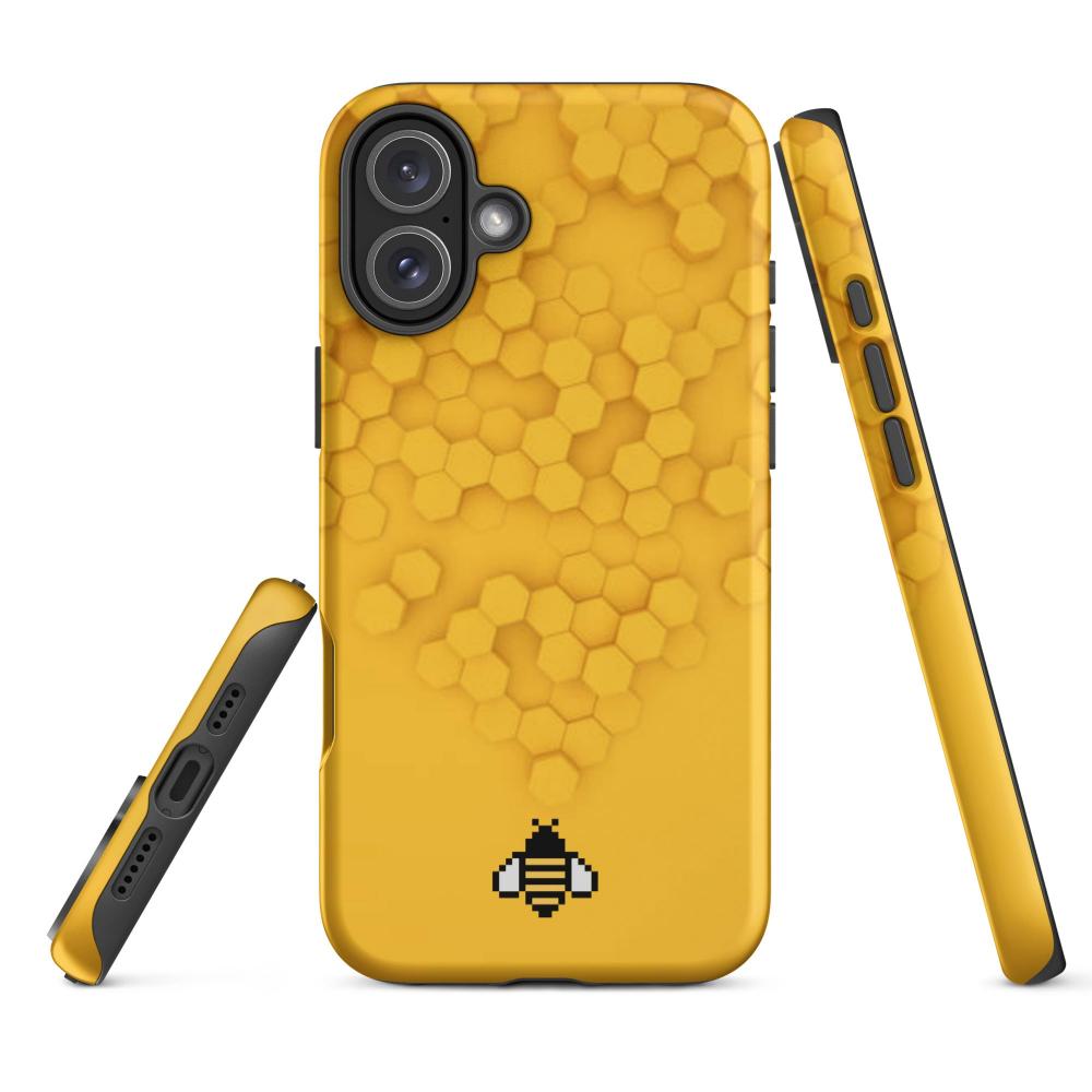 Honeycomb Tough Case for iPhone 16 Plus - Matte Finish - https://ascensionemporium.net