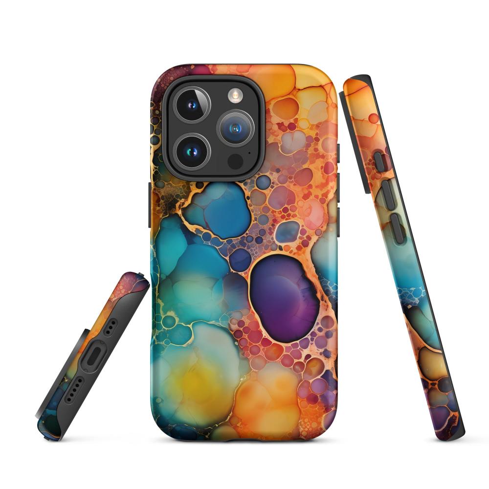 Liquid Crystals iPhone 16 Pro Tough Case 2 - Matte - https://ascensionemporium.net