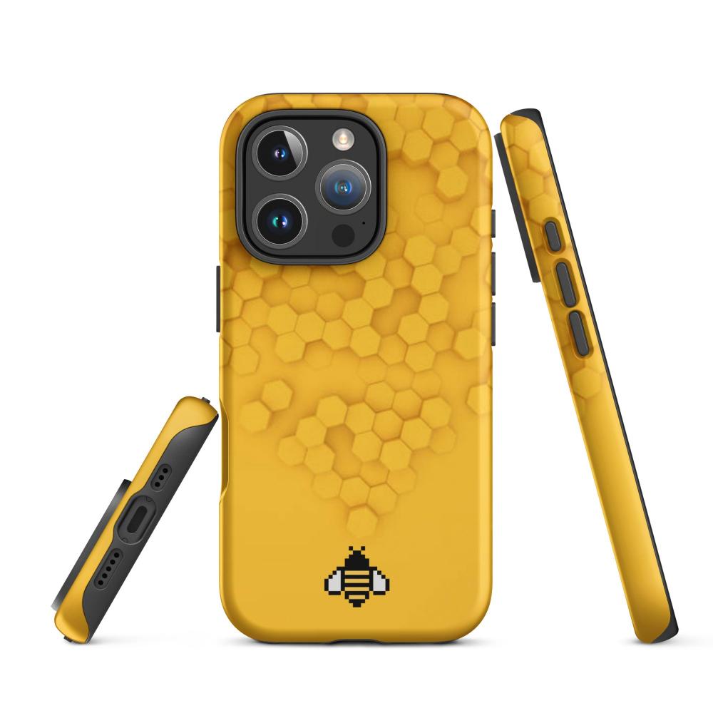 Honeycomb Tough Case for iPhone 16 Pro - Matte Finish - https://ascensionemporium.net