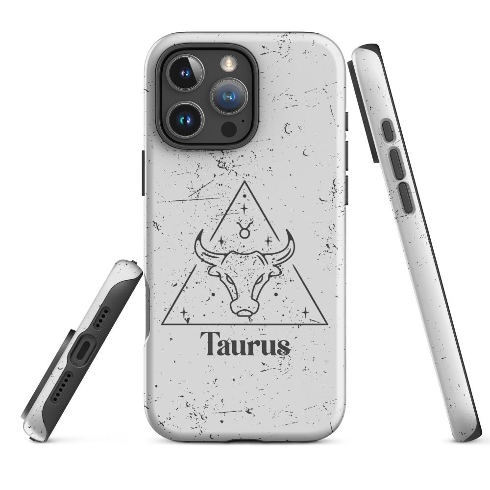 Taurus Zodiac iPhone 16 Pro Max Tough Case - Matte Finish - https://ascensionemporium.net