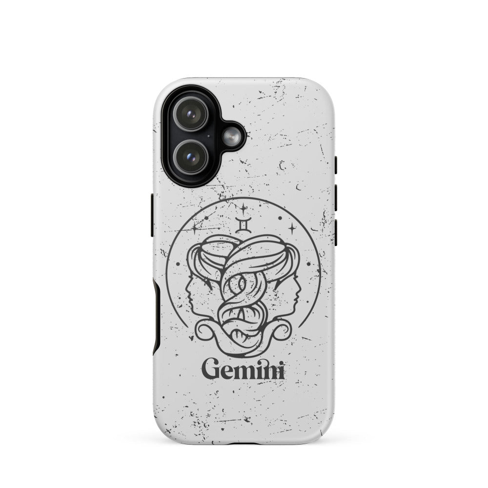 Gemini Zodiac iPhone 17 Tough Case - Matte Finish - https://ascensionemporium.net