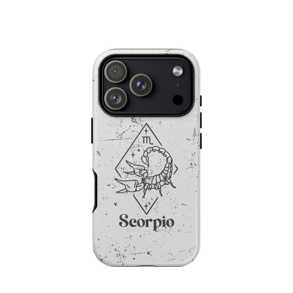 Scorpio Zodiac iPhone 17 Pro Max Tough Case - Matte Finish - https://ascensionemporium.net