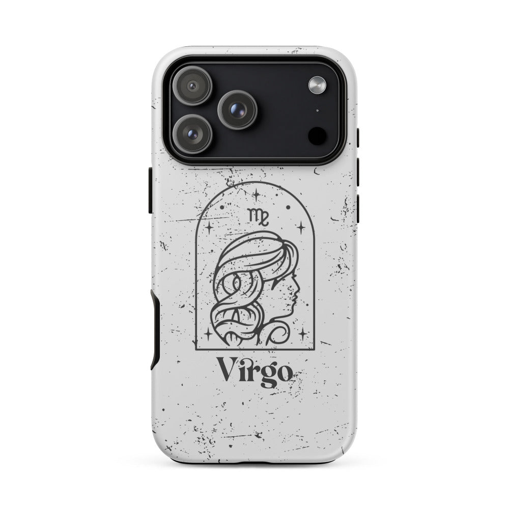 Virgo Zodiac iPhone 17 Pro Max Tough Case - Matte Finish - https://ascensionemporium.net