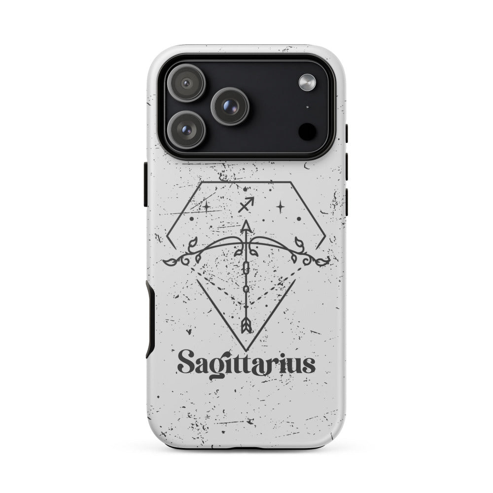 Sagittarius Zodiac iPhone 17 Pro Max Tough Case - Matte Finish - https://ascensionemporium.net