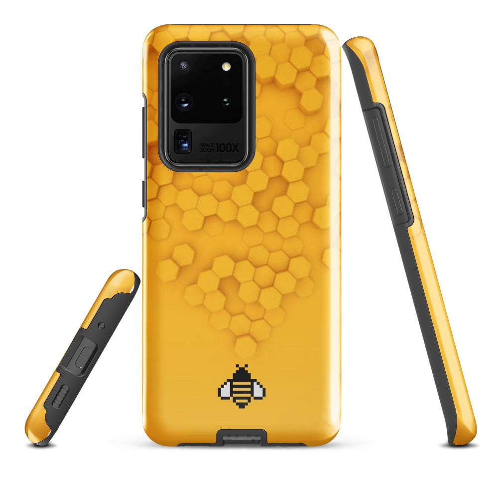 Honeycomb Tough Case for Samsung Galaxy S20 Ultra - Glossy Finish - https://ascensionemporium.net