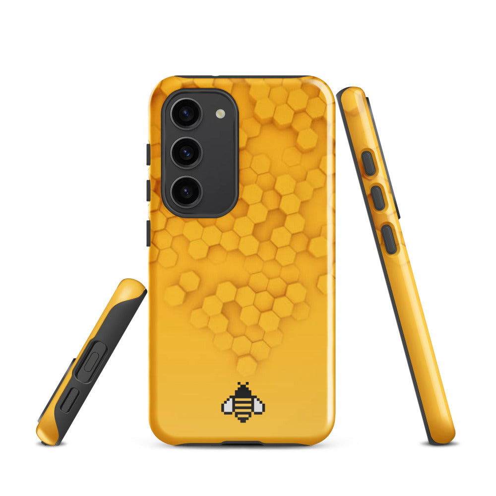 Honeycomb Tough Case for Samsung Galaxy S23 - Glossy Finish - https://ascensionemporium.net