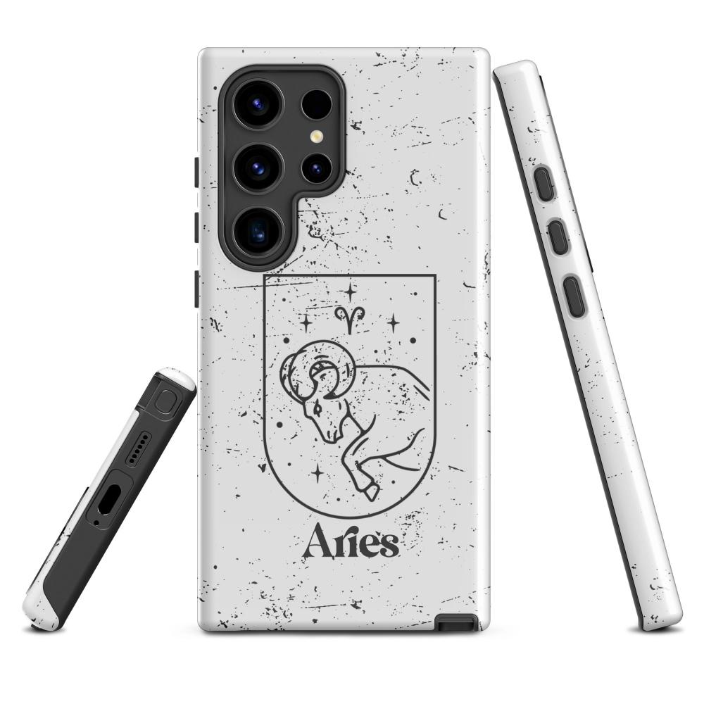 Aries Zodiac Samsung Galaxy Tough Case - https://ascensionemporium.net