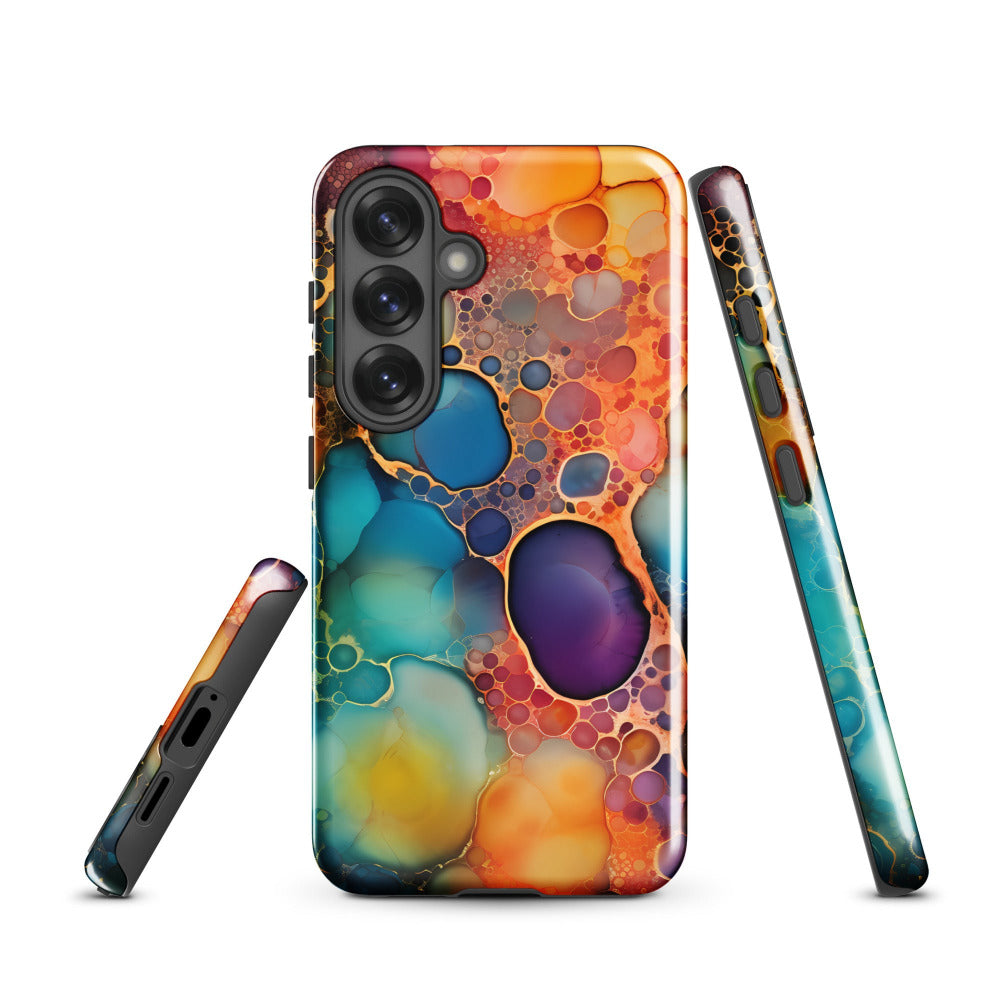 Liquid Crystals Samsung® Galaxy S25 Tough Case - https://ascensionemporium.net