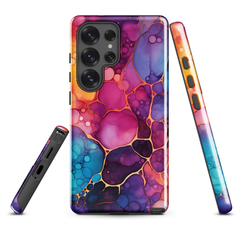 Liquid Crystals Samsung® Galaxy S25 Ultra Tough Case 1 - https://ascensionemporium.net