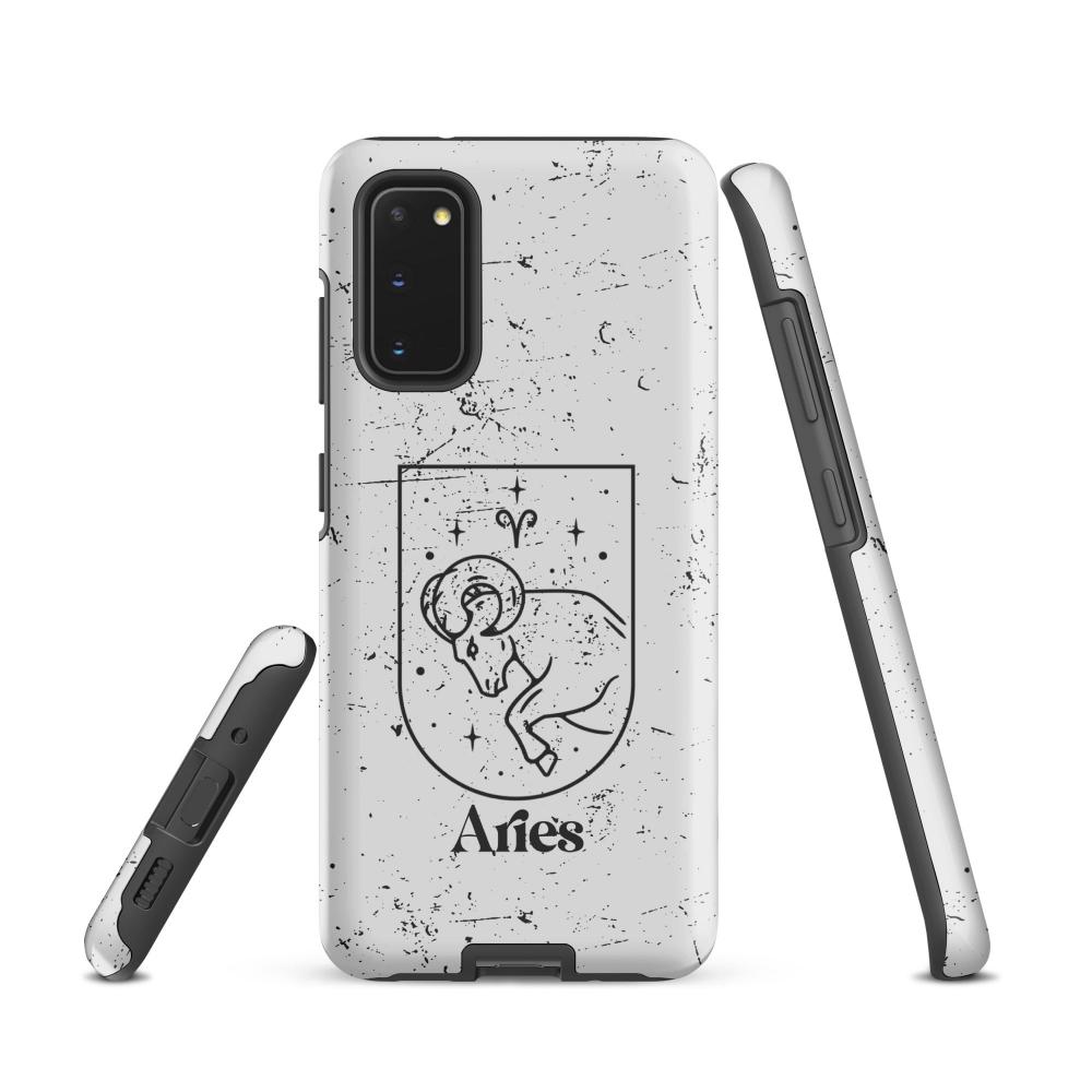 Aries Zodiac Samsung Galaxy Tough Case - https://ascensionemporium.net