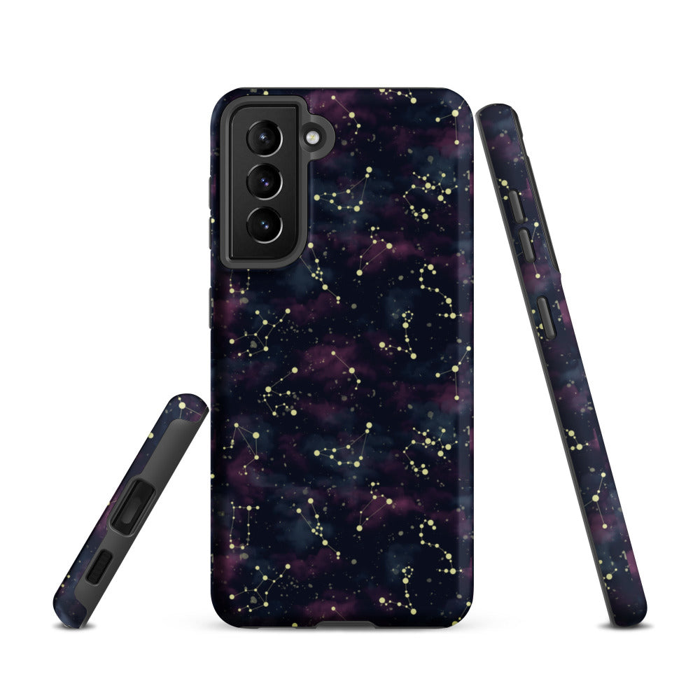 Star Constellations Tough Case for Samsung Galaxy S21 - Matte Finish - https://ascensionemporium.net