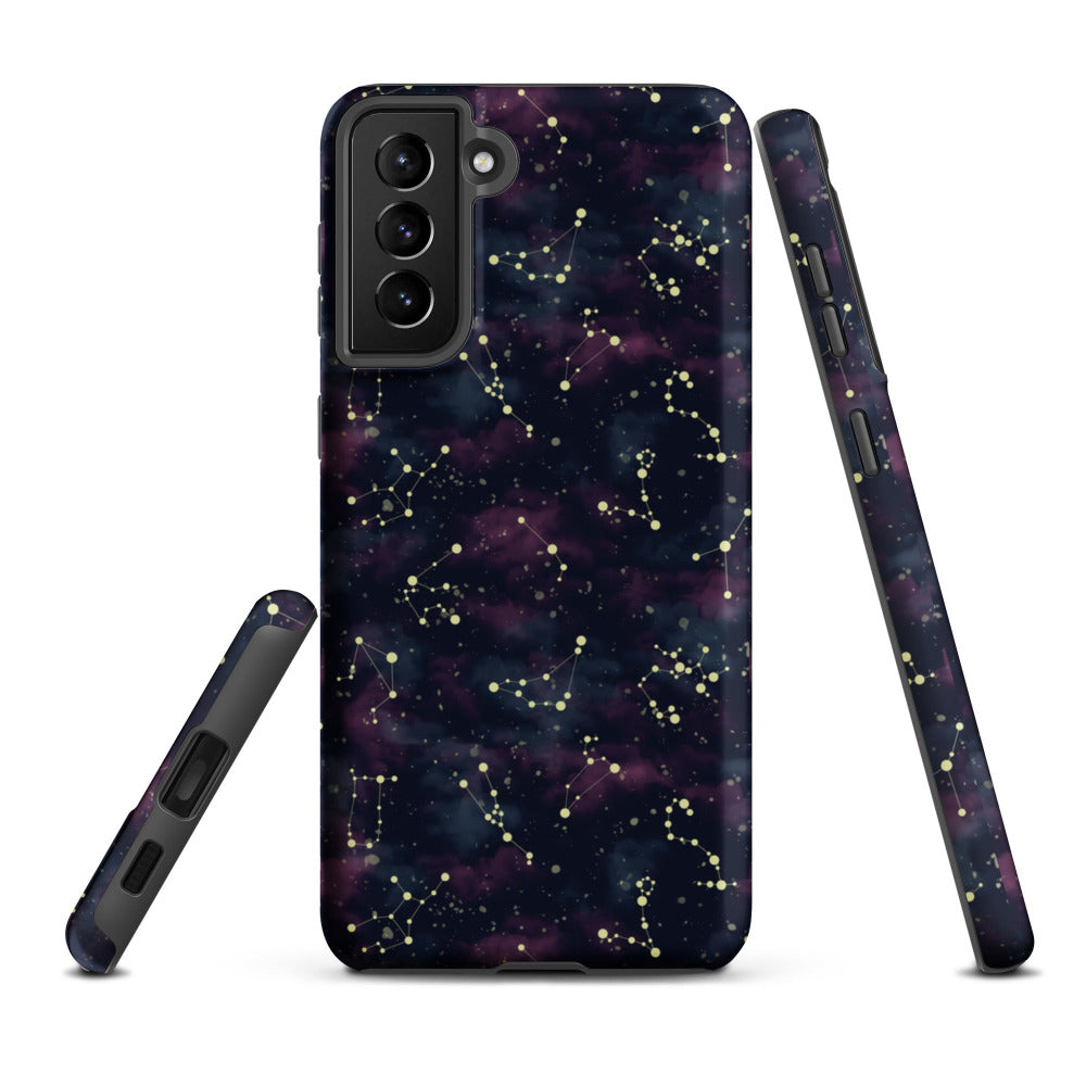 Star Constellations Tough Case for Samsung Galaxy S21 Plus - Matte Finish - https://ascensionemporium.net