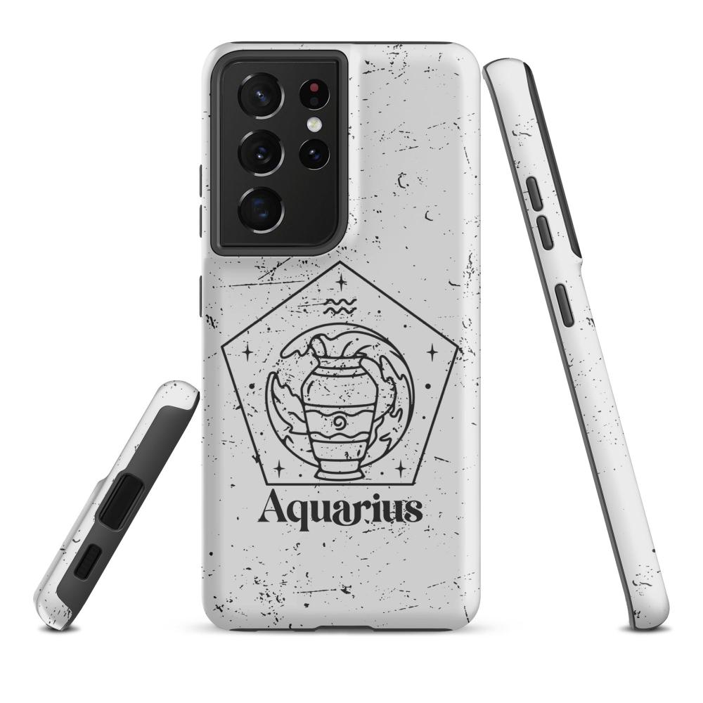 Aquarius Zodiac S21 Ultra Tough Case - Matte Finish - https://ascensionemporium.net