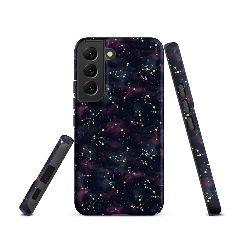 Star Constellations Tough Case for Samsung Galaxy S22 - Matte Finish - https://ascensionemporium.net