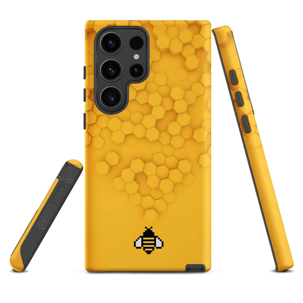 Honeycomb Tough Case for Samsung Galaxy S23 Ultra - Matte Finish - https://ascensionemporium.net