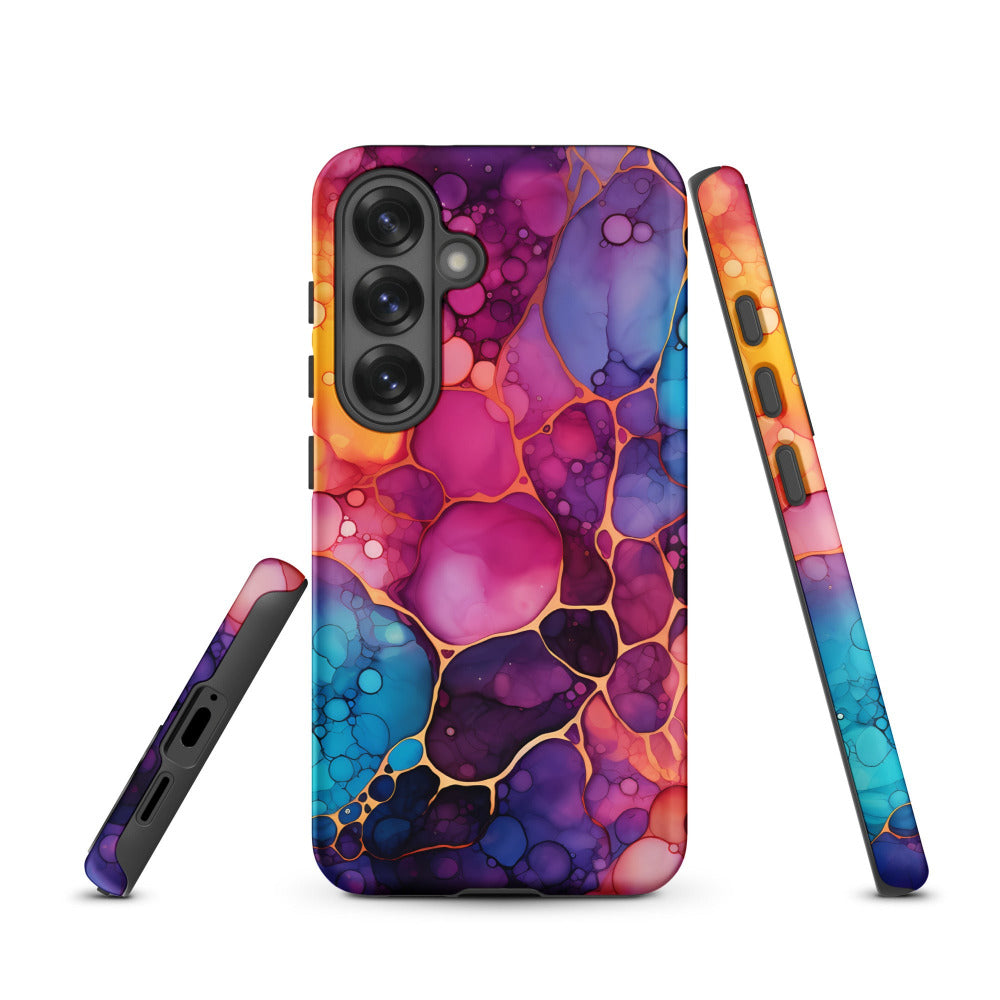 Liquid Crystals Samsung® Galaxy S25 Tough Case 1 - https://ascensionemporium.net