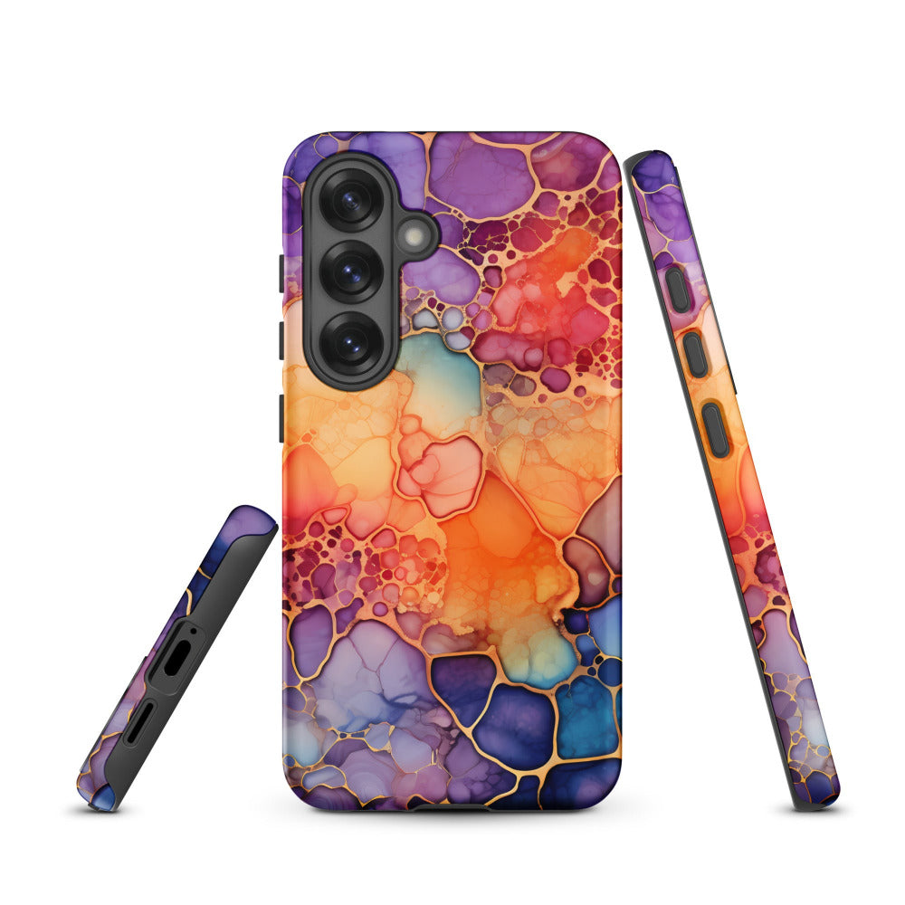 Liquid Crystals Samsung® Galaxy S25 Tough Case - https://ascensionemporium.net