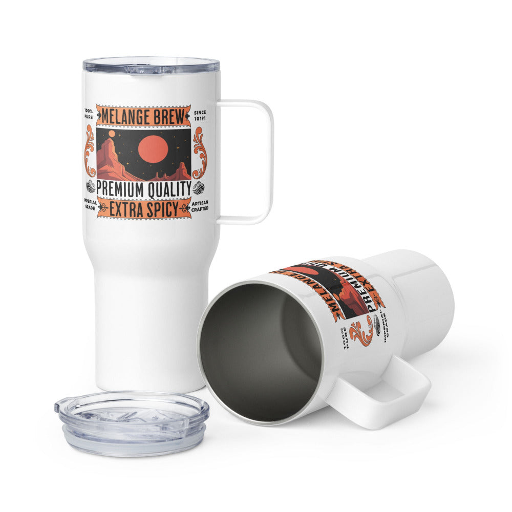 Melange Brew Travel Mug With Handle - https://ascensionemporium.net