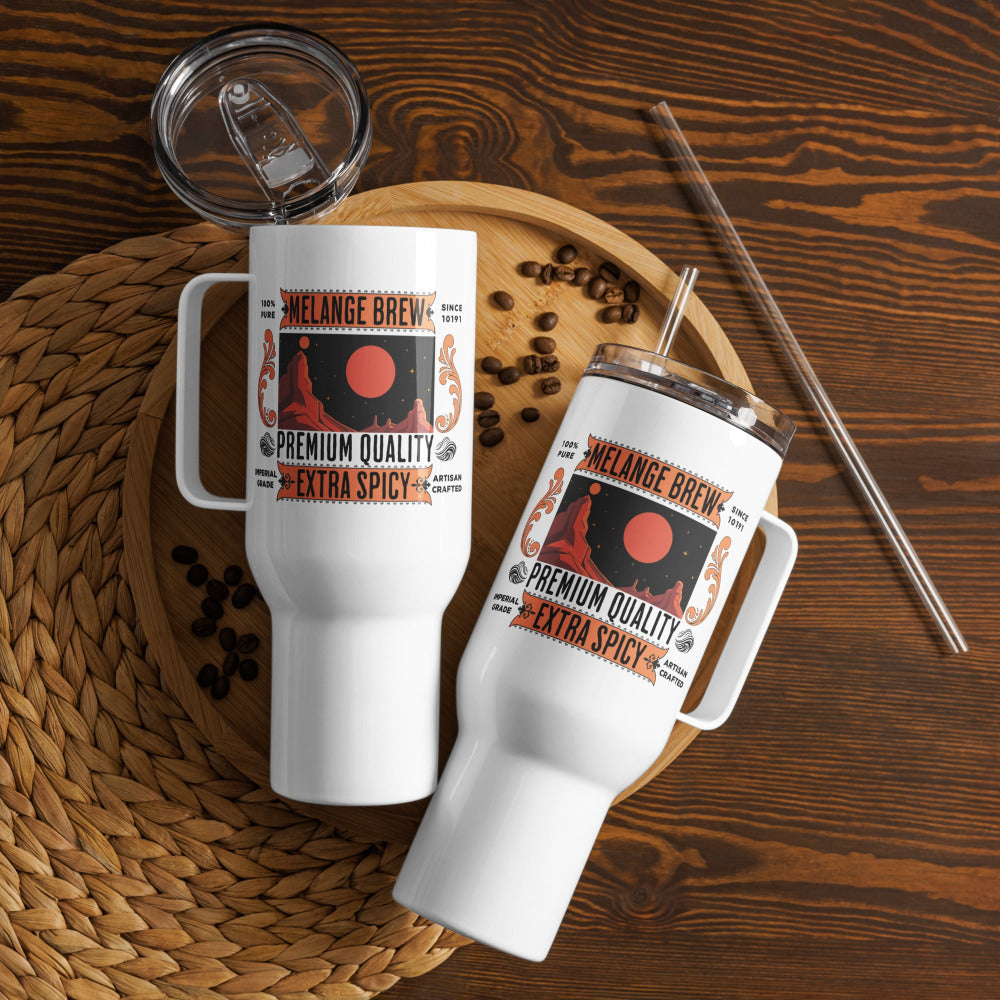 Melange Brew Travel Mug With Handle - https://ascensionemporium.net