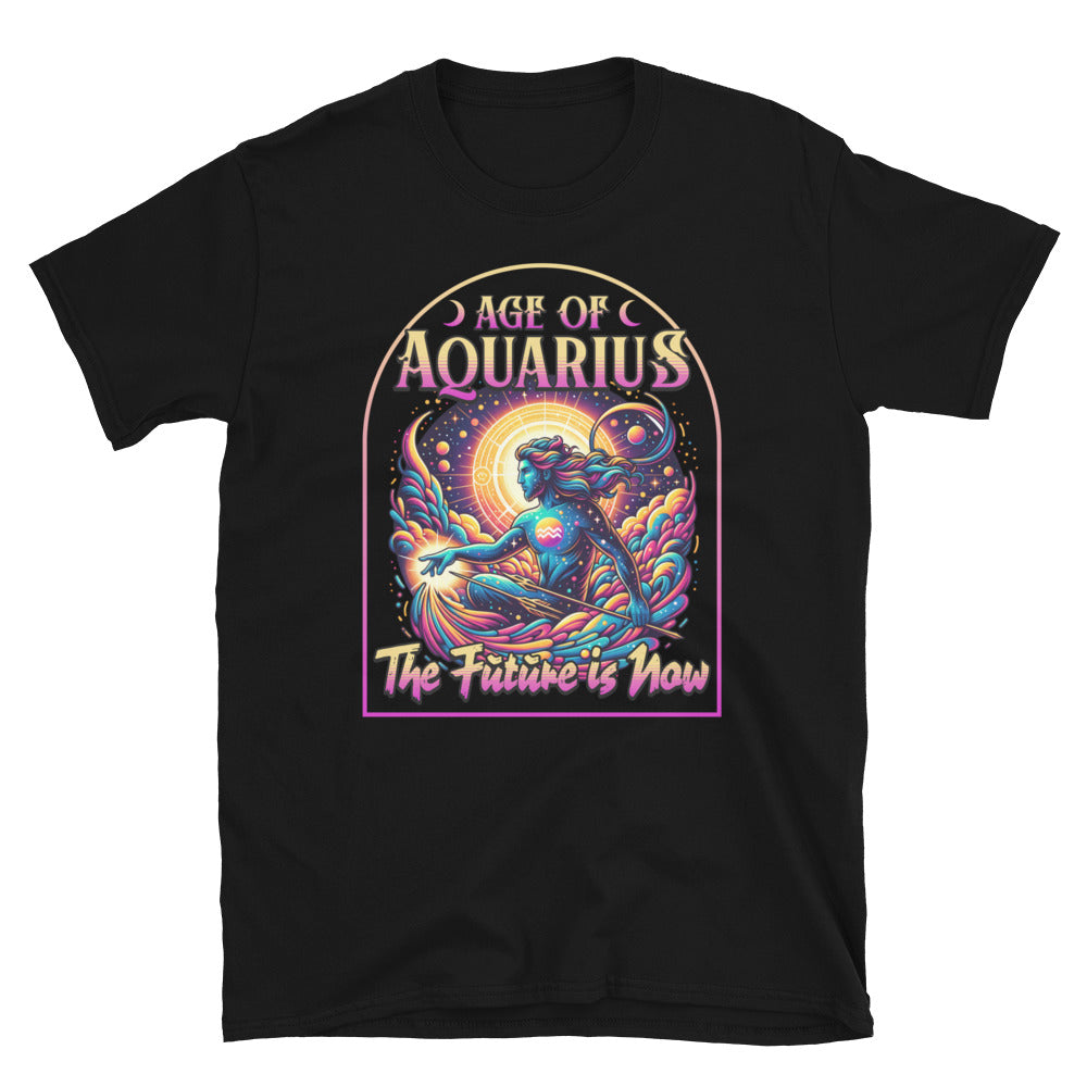 Age of Aquarius TShirt - Black Color - https://ascensionemporium.net