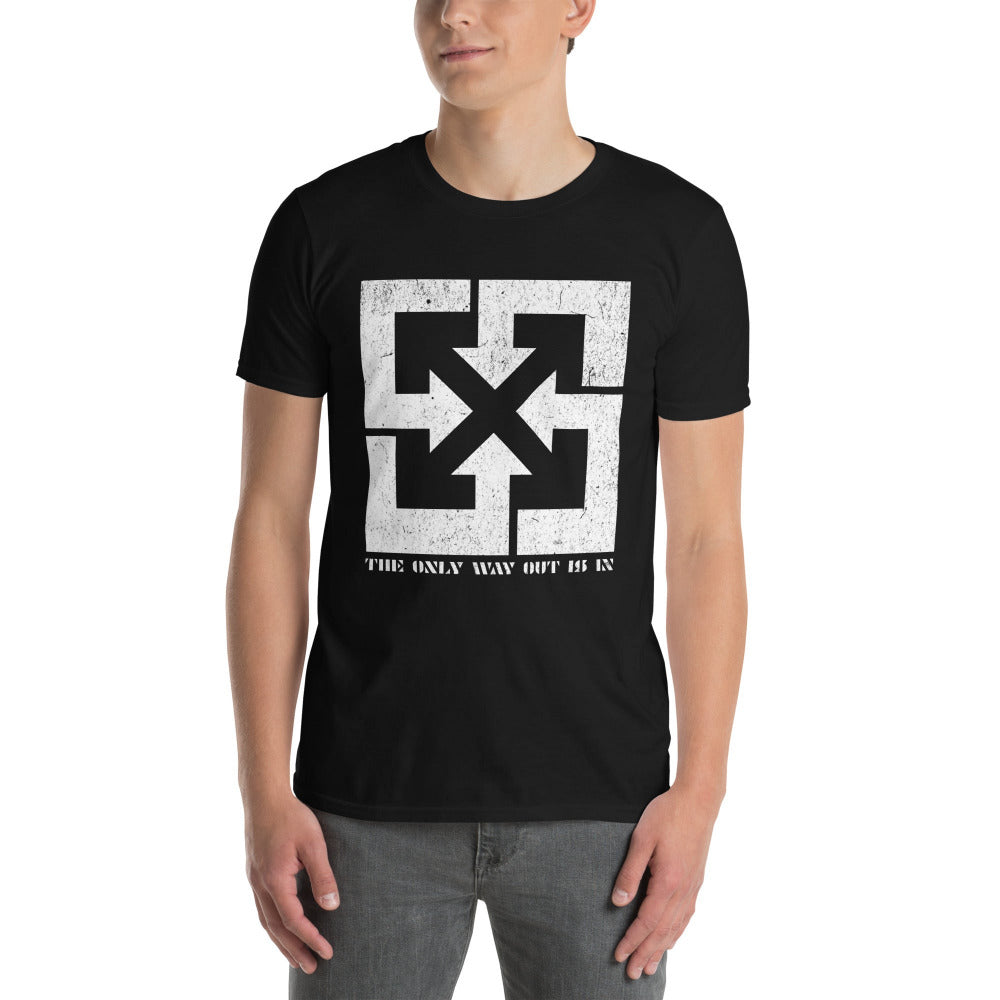 The Only Way Out Is In TShirt - Black Color - https://ascensionemporium.net