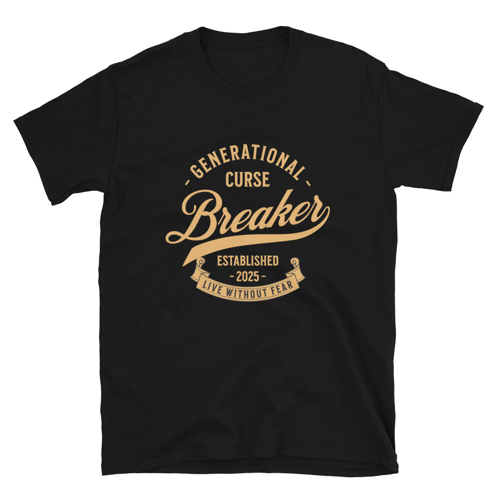 Generational Curse Breaker TShirt - Black Color - https://ascensionemporium.net