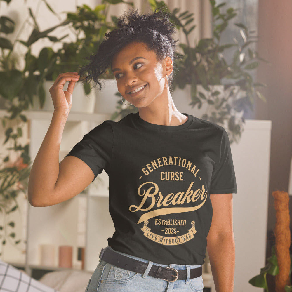 Generational Curse Breaker TShirt - Black Color - https://ascensionemporium.net