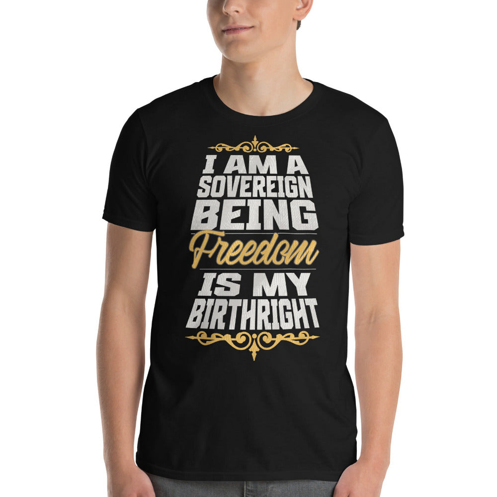 Sovereign Being TShirt - Black Color - https://ascensionemporium.net
