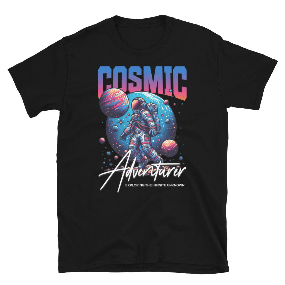 Cosmic Adventurer TShirt - Black Color - https://ascensionemporium.net