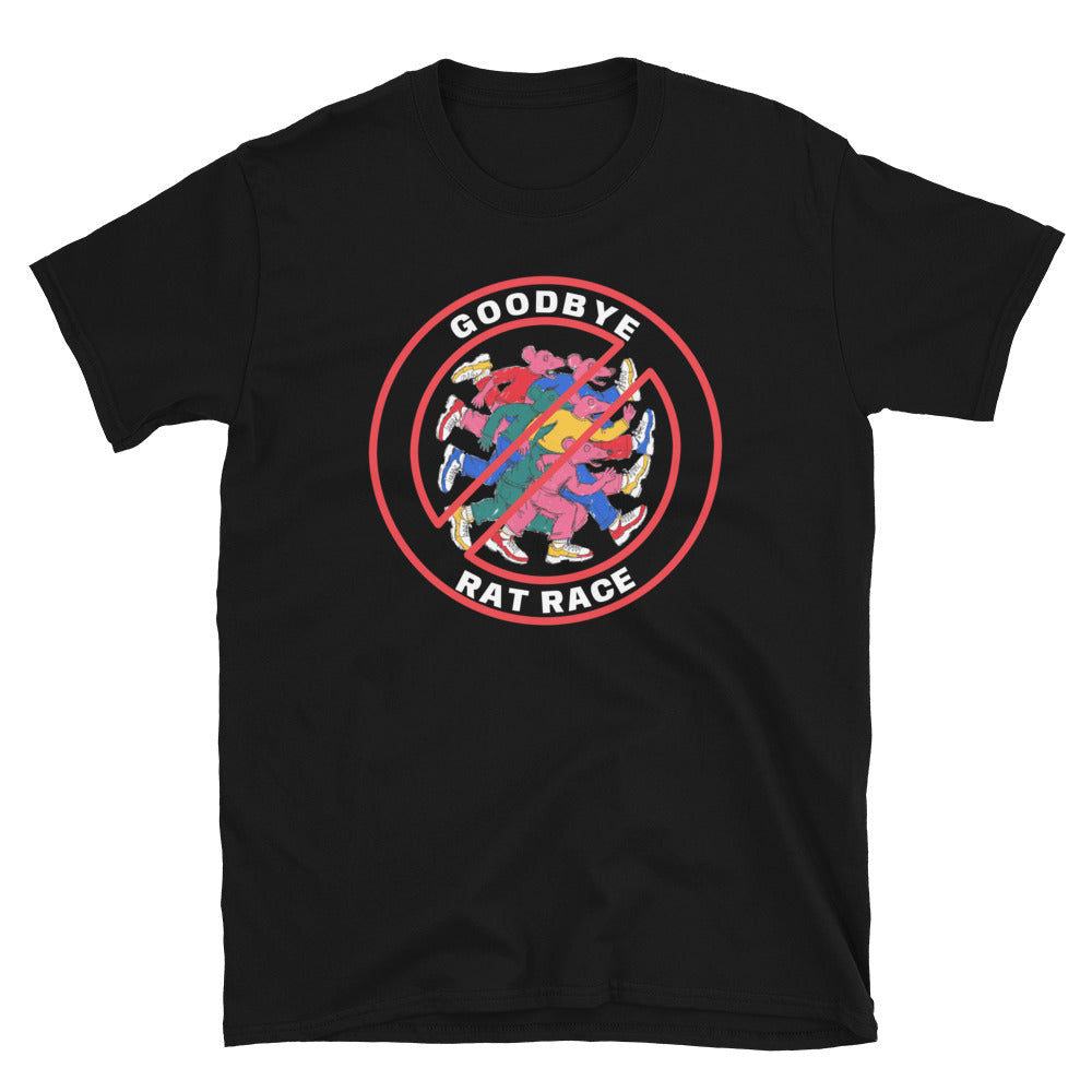 Goodbye Rat Race TShirt - Black Color - https://ascensionemporium.net