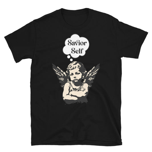 Savior Self Girl Angel TShirt - Black Color - https://ascensionemporium.net
